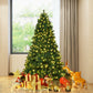 Costway 7' PVC Artificial Christmas Tree with LED Lights