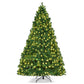 Costway 8' PVC Artificial Christmas Tree with LED Lights