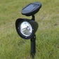 Costway 8 pcs. 4-LED Solar Spot Light Outdoor Garden Lawn Landscape LED Spotlight Path Lamp