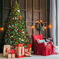 Costway 9' Pre-Lit PVC Artificial Christmas Tree with 700 LED Lights