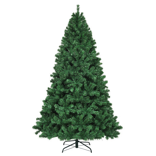 Costway 9' Pre-Lit PVC Artificial Christmas Tree with 700 LED Lights