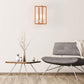 Costway Flush Mount Geometric Metal 3-Lights Ceiling Lamp