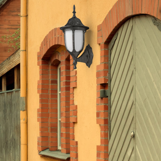 Costway Outdoor Garages Front Porch Light Exterior Wall Light