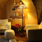 Costway Tiffany-Style 1-Light Wall lamp with 12" Lampshade