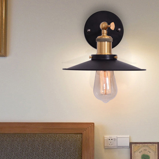Costway Vintage Simplicity Edison Wall Mount Light Sconces Lamp