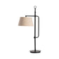 Crestview Collection Berwick 36" Traditional Metal Table Lamp In Oil Rubbed Bronze Finish With Natural Linen Shade