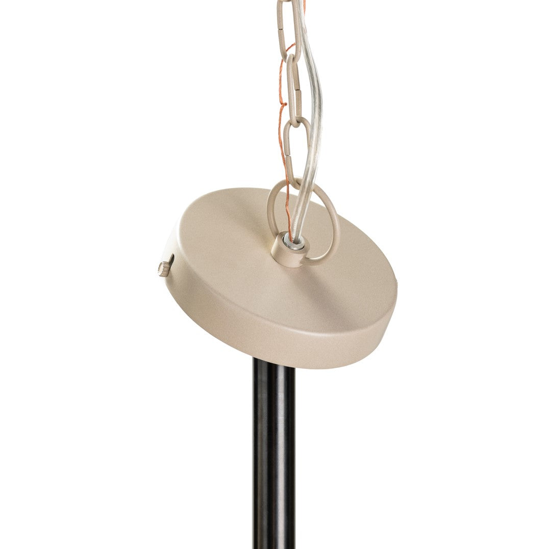Crestview Collection Eden 13" Coastal Jute Dip Dyed Pendant Lamp In Natural And Navy Finish