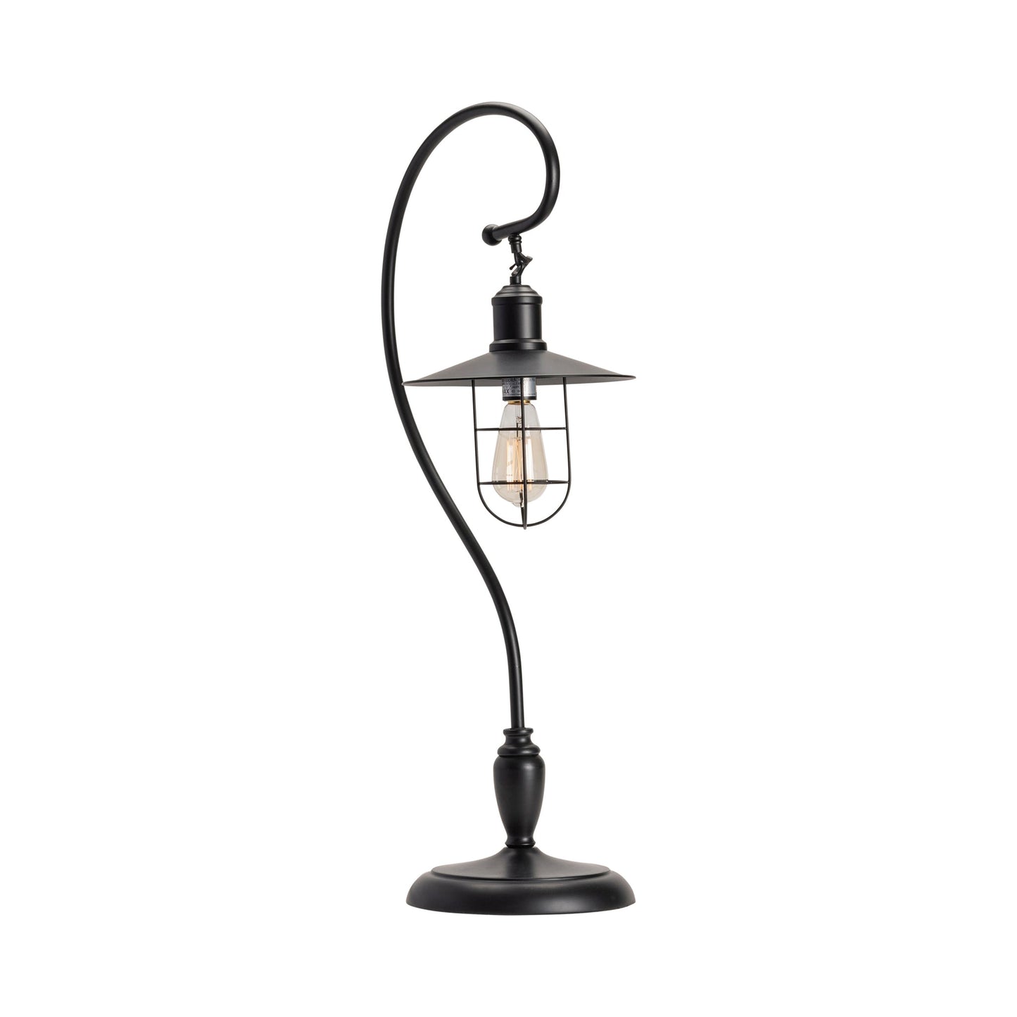 Crestview Collection Harbor Side 36" Rustic Metal Table Lamp In Antique Bronze Finish With Metal Shade