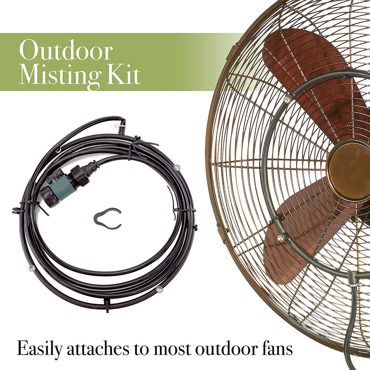 Deco Breeze Outdoor Fan Misting Kit