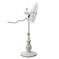 Deco Breeze Providence 51" Antique White Adjustable Height Outdoor Pedestal Floor Fan