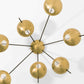 Design for Macha Helios Septem II Ceiling or Wall-Mounted Chromed Lucid Seven-Armed Brass Lamp