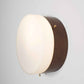 Design for Macha Solare Virgin Ceiling or Wall-Mounted Chromed Lucid One-Armed Brass Lamp