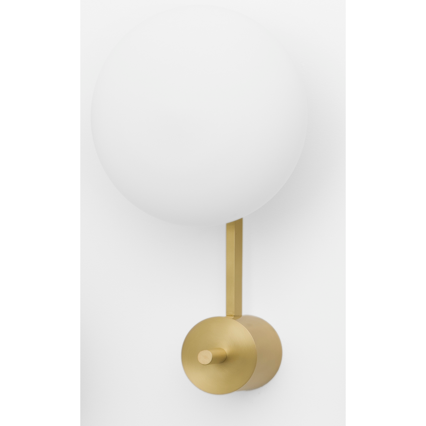 Design for Macha Stella 12:15 Ceiling or Wall-Mounted Polished Brushed Two-Armed Brass Lamp