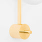 Design for Macha Stella Snooker Ceiling or Wall-Mounted Polished Two-Armed Brass Lamp