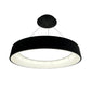 EQ Light Alom 27" Black 36-Watt Integrated LED Circular Pendant