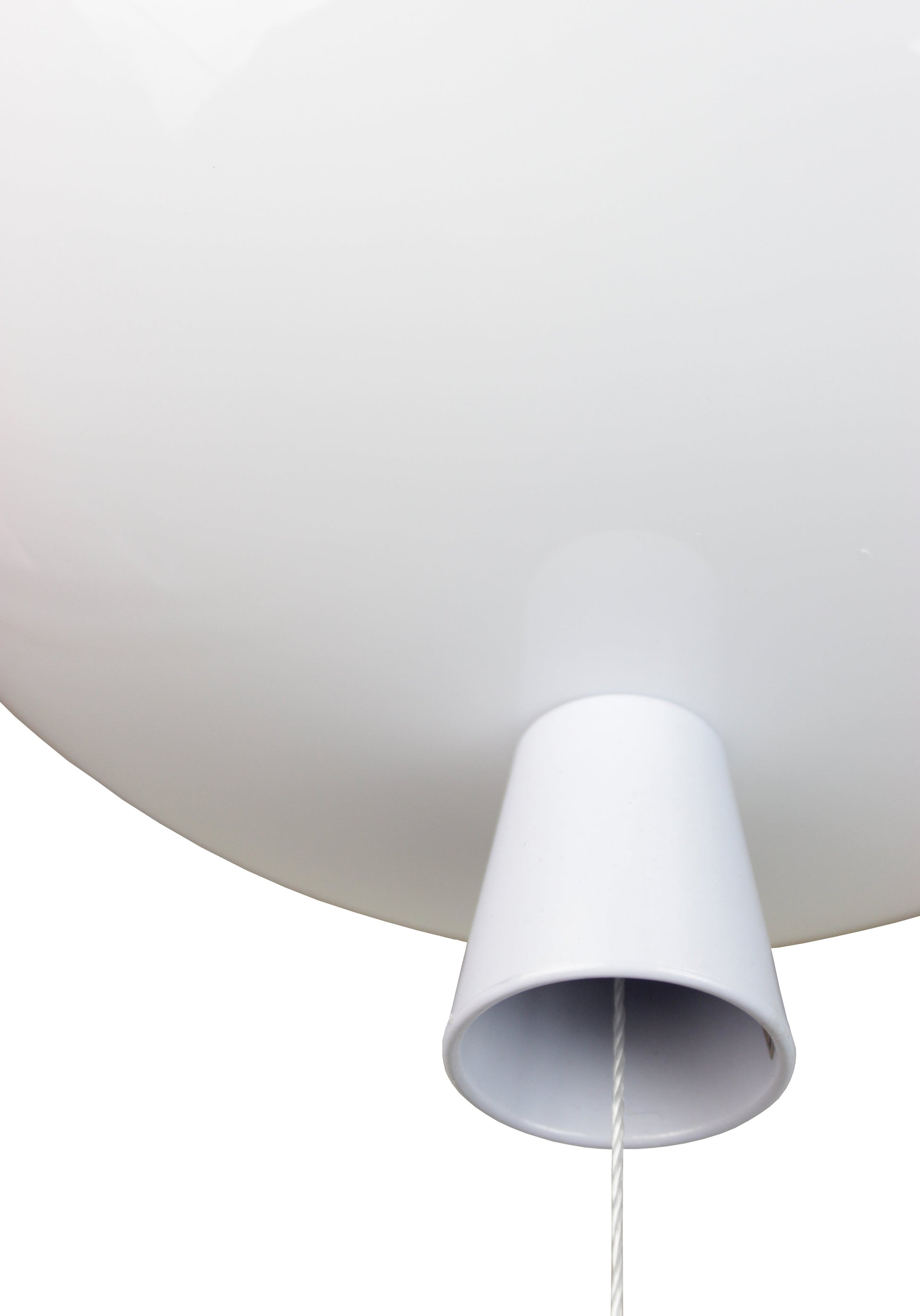 EQ Light Balloon 13" White Acrylic RGB LED Semi Flush Mount