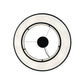 EQ Light Chalim 35" Black 72-Watt Integrated LED Circular Pendant