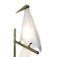 EQ Light Zeitler 33" Satin Brass LED Table Lamp