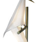 EQ Light Zeitler 66" Satin Brass LED Floor Lamp