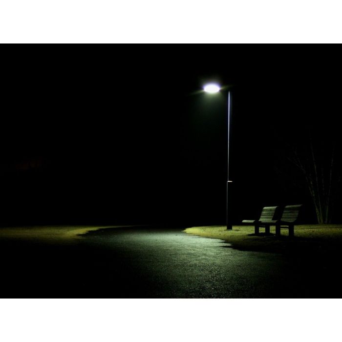 Eleding 36” x 9” x 4” Series Solar Power Ai-Smart Cree LED Area Parking Light