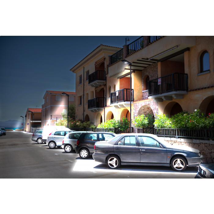 Eleding 36” x 9” x 4” Series Solar Power Ai-Smart Cree LED Area Parking Light