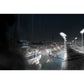 Eleding 59" x 13" x 2" Advanced Solar Hybrid Microgrid LED Street Light Series