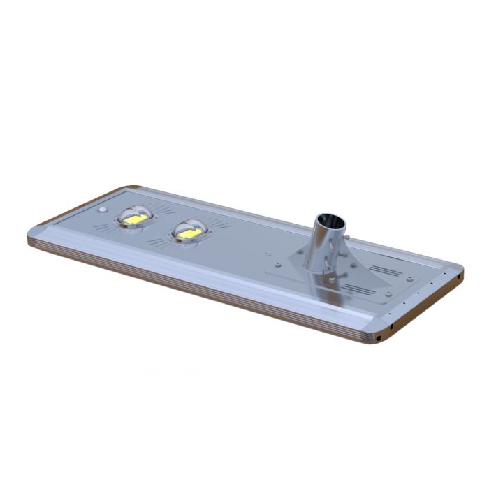 Eleding 59" x 13" x 2" Advanced Solar Hybrid Microgrid LED Street Light Series