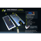 Eleding 59" x 13" x 2" Advanced Solar Hybrid Microgrid LED Street Light Series
