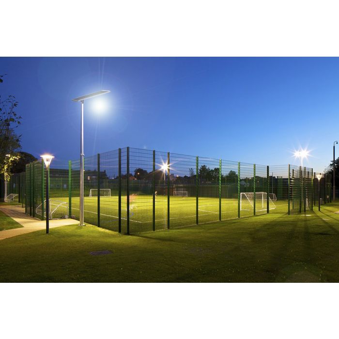 Eleding 59" x 13" x 2" Advanced Solar Hybrid Microgrid LED Street Light Series