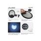 Eleding Solar Powered Integrated LED Mini UFO Flood Light, Epir Motion Activation With Dusk to Dawn All Night Illumination