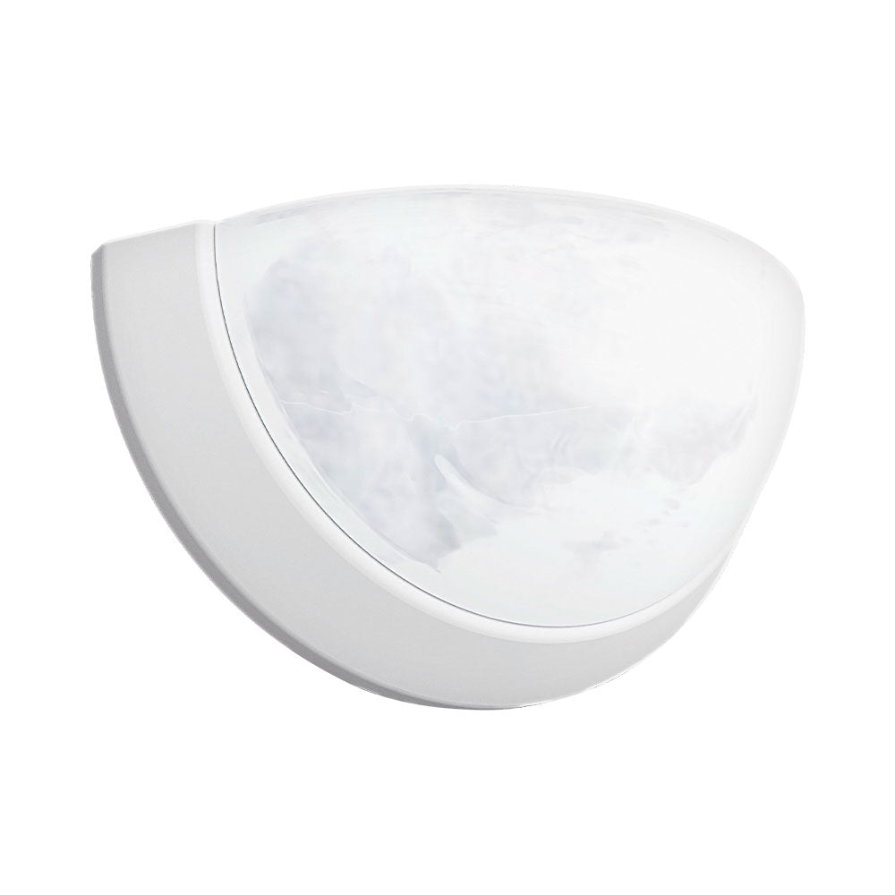 Euri Lighting 11" Dimmable White Bezel Housing Wall Sconce With Acid Etched Glass Lens