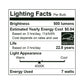 Euri Lighting 11W Dimmable 4000K Long Neck Halogen Look LED Wide Spot Bulb