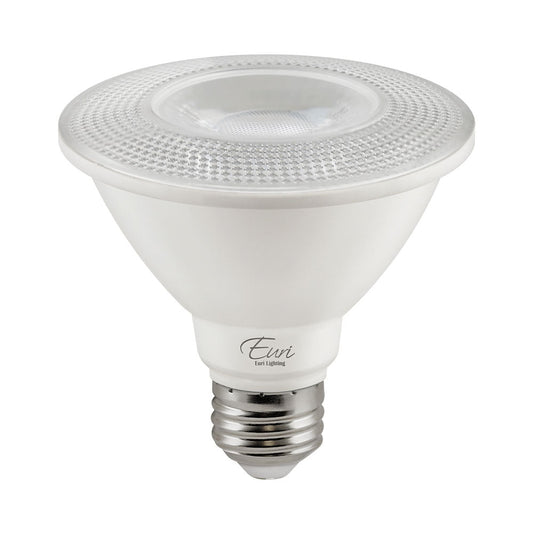 Euri Lighting 11W Dimmable 4000K Short Neck Halogen Look LED Wide Spot Bulb