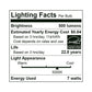 Euri Lighting 11W Dimmable 5000K Long Neck Halogen Look LED Wide Spot Bulb