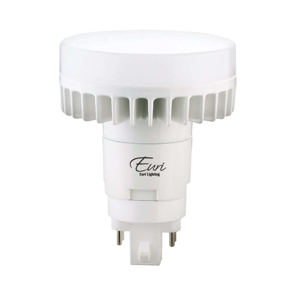 Euri Lighting 12W Vertical 3000K LED PL Lamp With Hybrid Technology