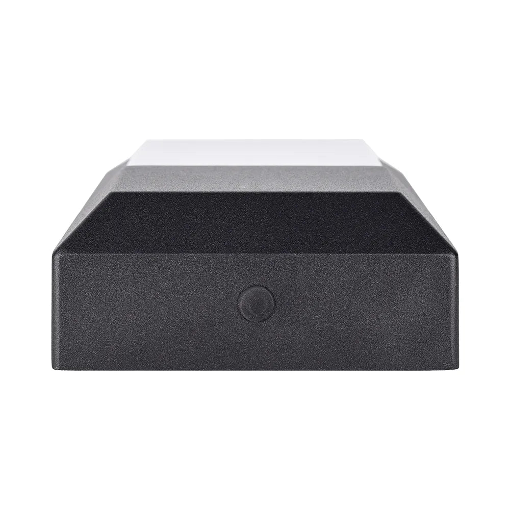 Euri Lighting 15.8 W Commercial Mini Wall Pack 5-Color Selectable Wet Rated Non-Dimmable Photocell Sensor