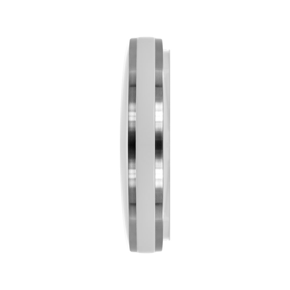 Euri Lighting 16" Dimmable Silver Bezel & Frosted Plastic Lens 2-Piece Ceiling Light Value Pack