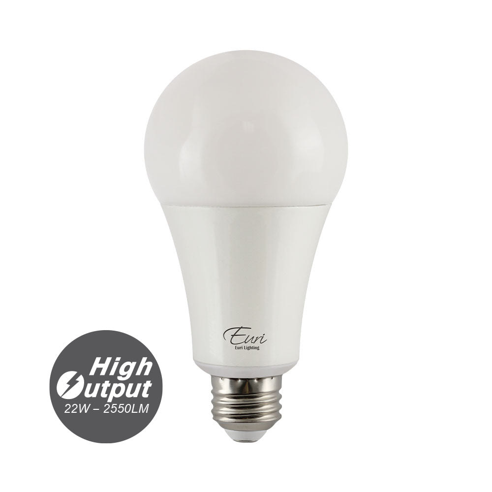 Euri Lighting 22W Dimmable Omni-Directional 5000K LED Light Bulb