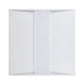 Euri Lighting 24" x 24" Dimmable 25/35W Ultra Slim 2-Piece LED Troffer Value Pack