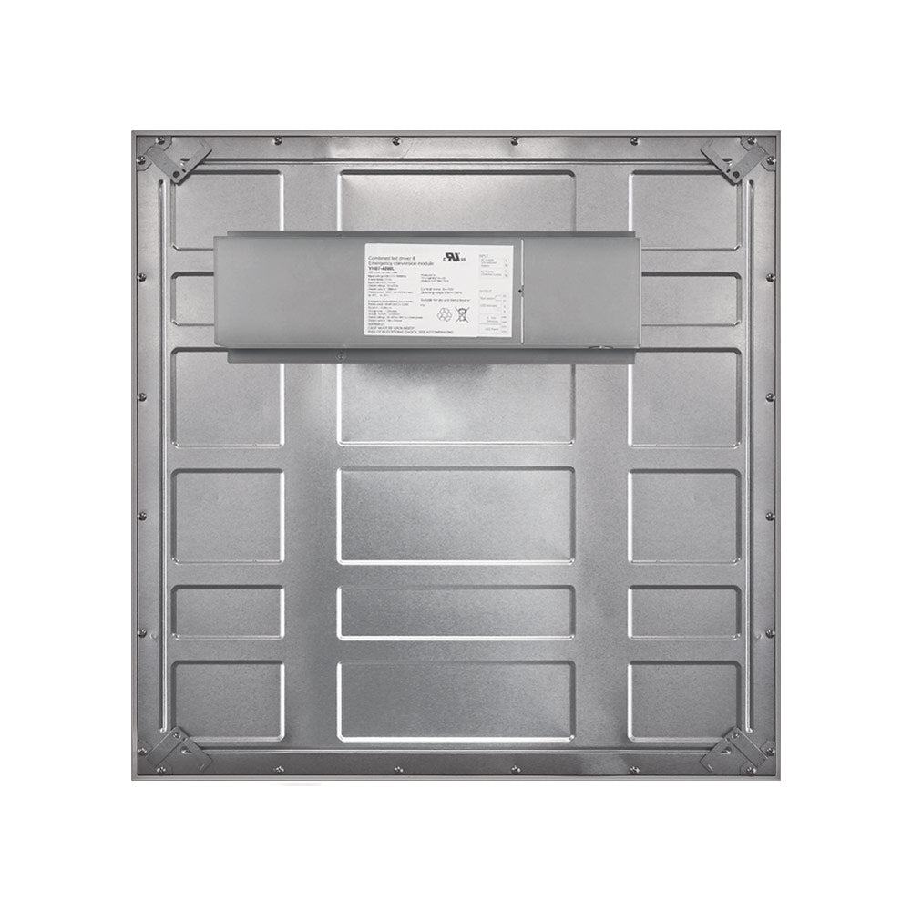 Euri Lighting 24" x 24" Dimmable 40W 5000K 2-Piece LED Panel Light Value Pack