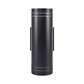 Euri Lighting 4" Matte Black Aluminum Outdoor Up & Down Wall Sconce