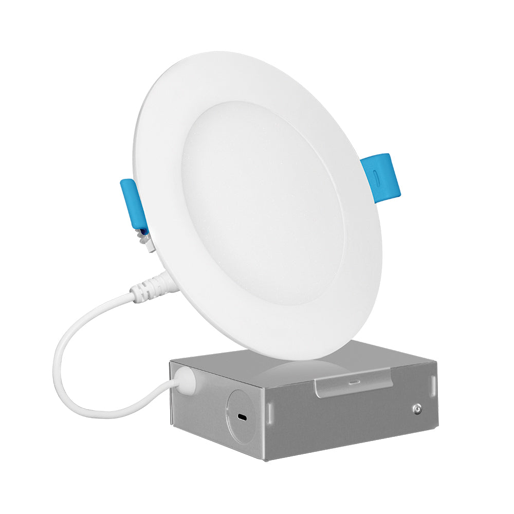 Euri Lighting 5" Dimmable 10W 2700-5000K LED Recessed Slim Downlight
