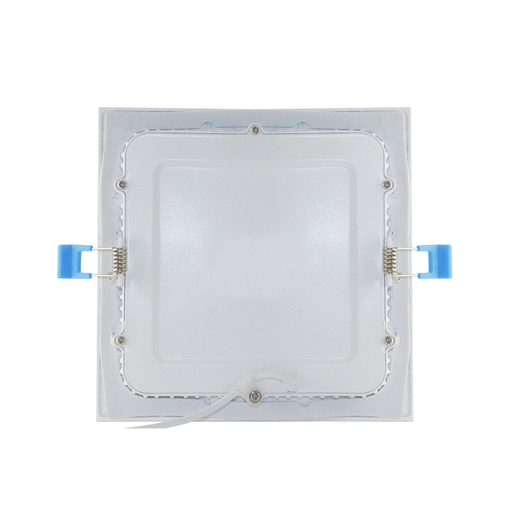 Euri Lighting 5" Dimmable 9W 4000K Square LED Recessed Slim Downlight