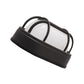 Euri Lighting 5" Matte Black Aluminum Outdoor Bulkhead Wall Light With Frosted Glass Lens