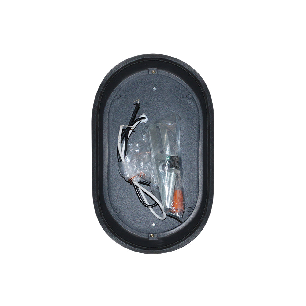 Euri Lighting 5" Matte Black Aluminum Outdoor Bulkhead Wall Light With Frosted Glass Lens