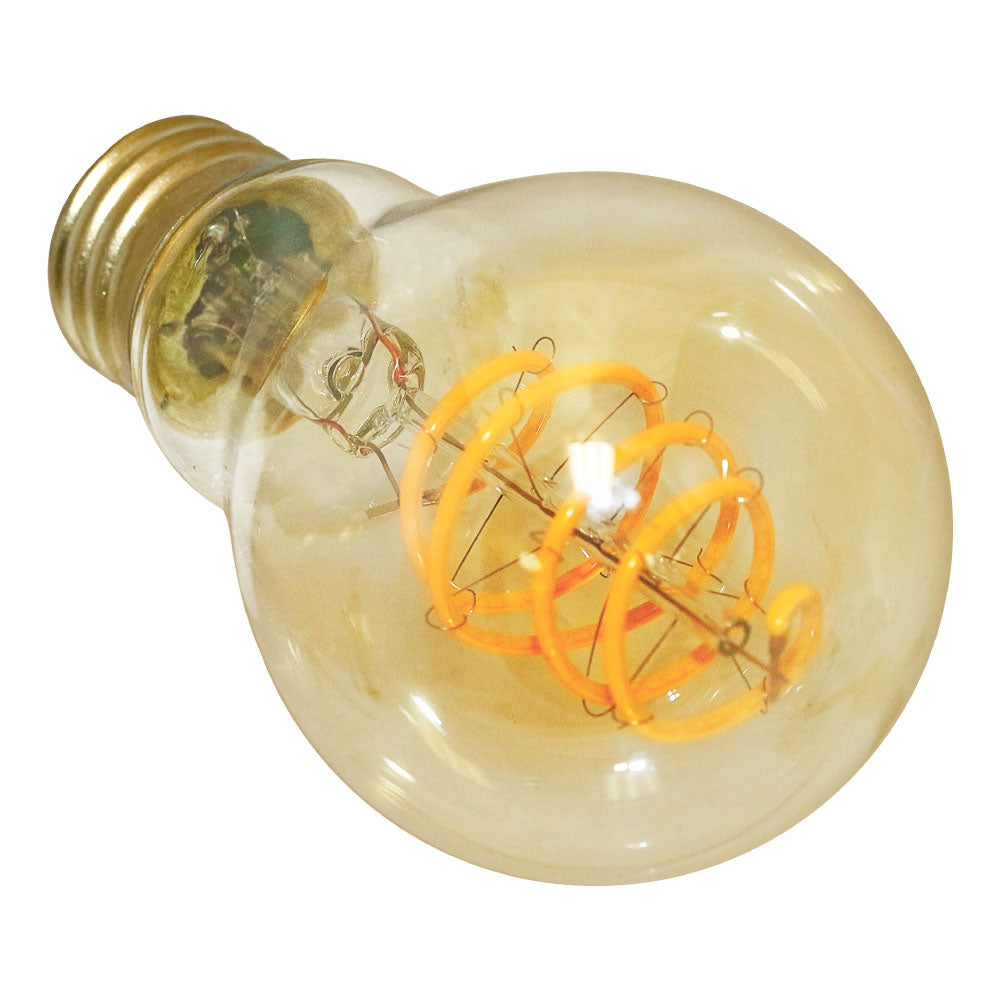 Euri Lighting 5W Omni-Directional Dimmable 2200K LED Filament Bulb With Amber Glass Body
