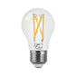 Euri Lighting 5W Omni-Directional Dimmable 2700K LED 4-Piece Filament Bulb Value Pack With Clear Glass Body