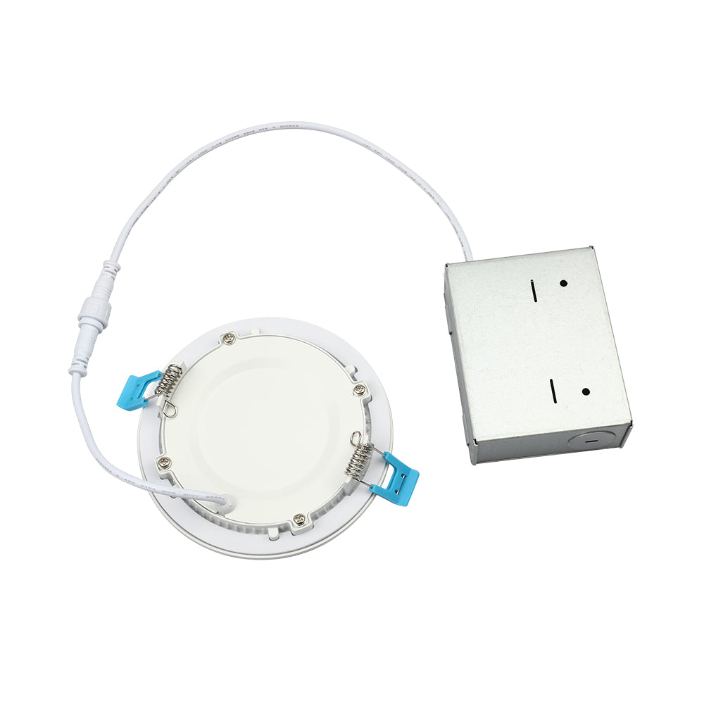 Euri Lighting 7" Dimmable 12W 2700-5000K LED Recessed Slim Downlight