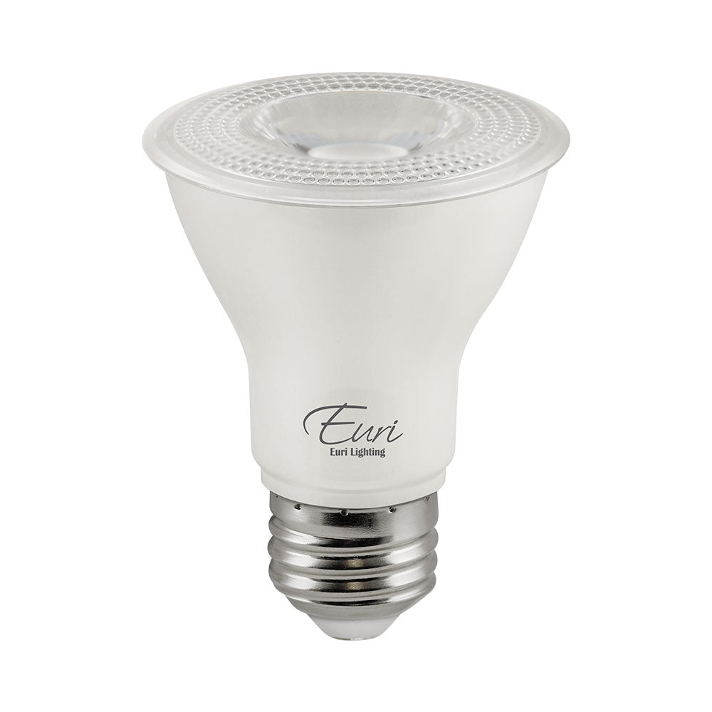 Euri Lighting 7W Dimmable 2700K Halogen Look LED 2-Piece Wide Spot Bulb Value Pack