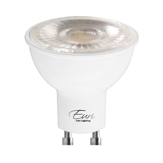 Euri Lighting 7W Dimmable 3000K LED 2-Piece Wide Spot Bulb Value Pack